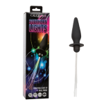 Southern Lights Vibrating Light Up Anal Probe - Black
